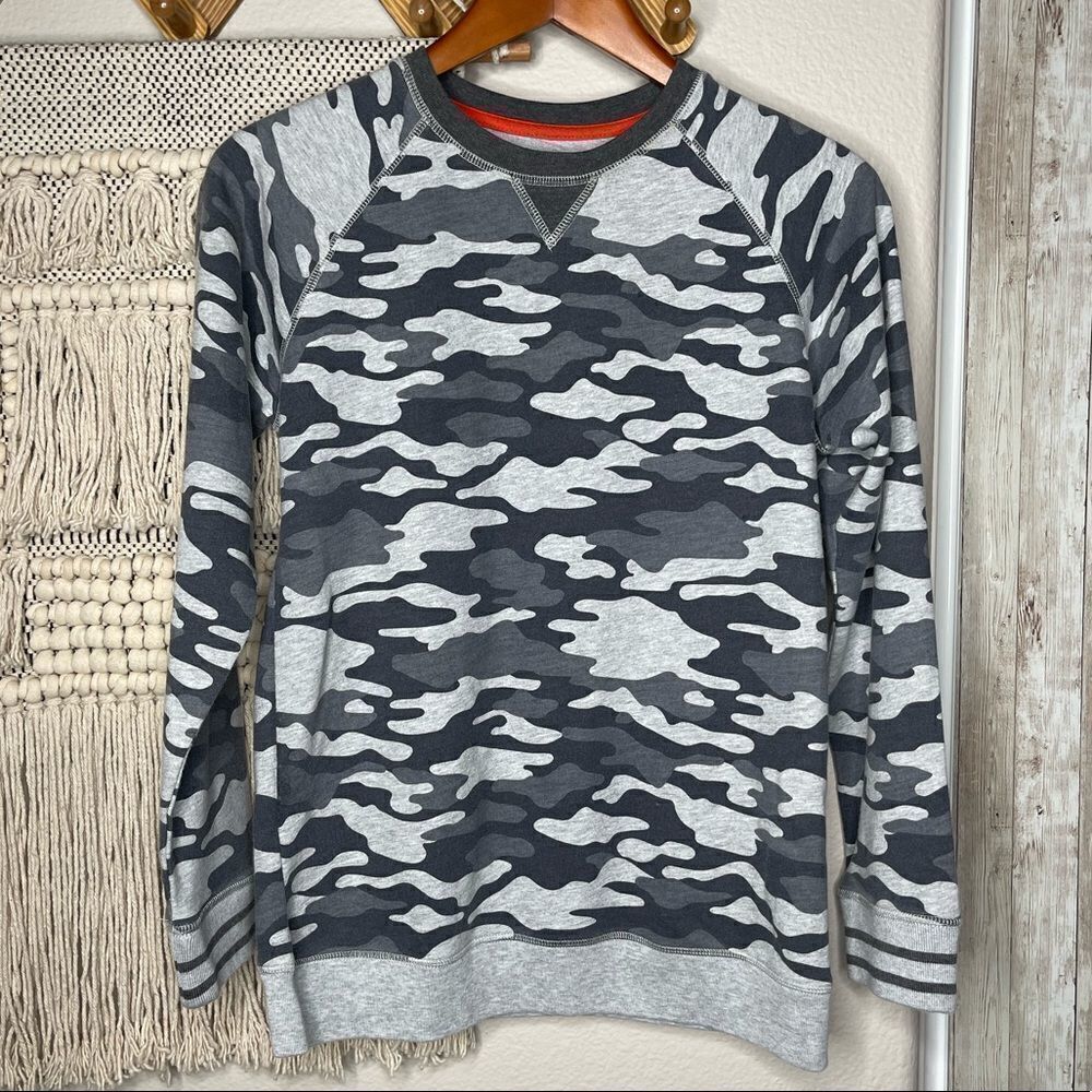 French Toast Grey Camouflage Sweatshirt